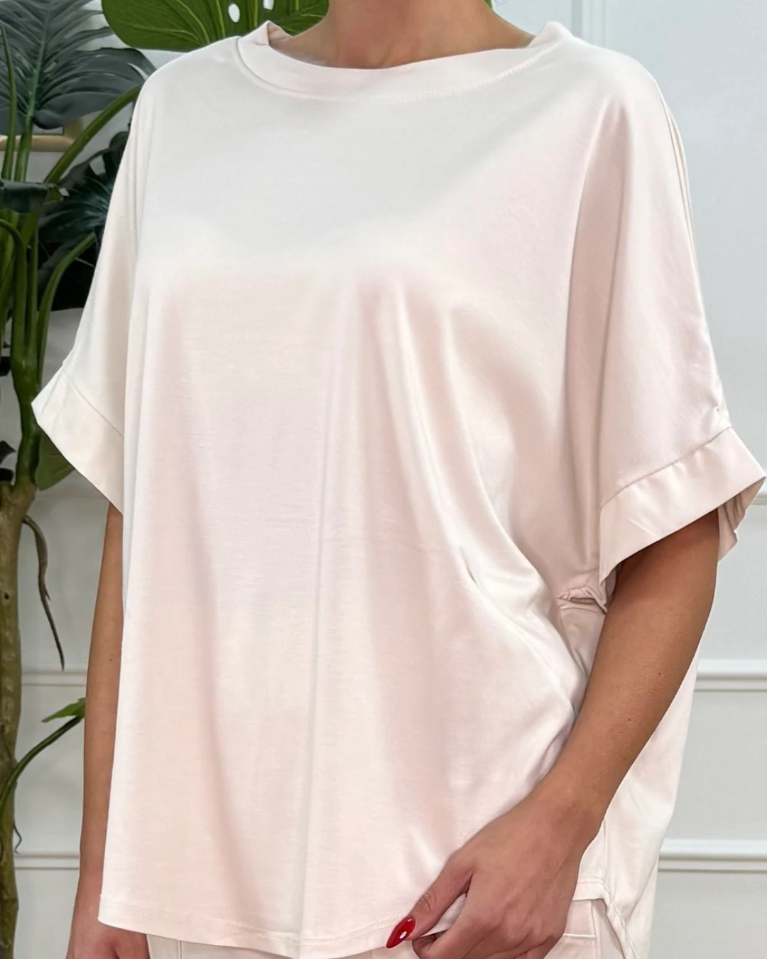 Conjunto de Camisa y Pantalón holgado para mujer