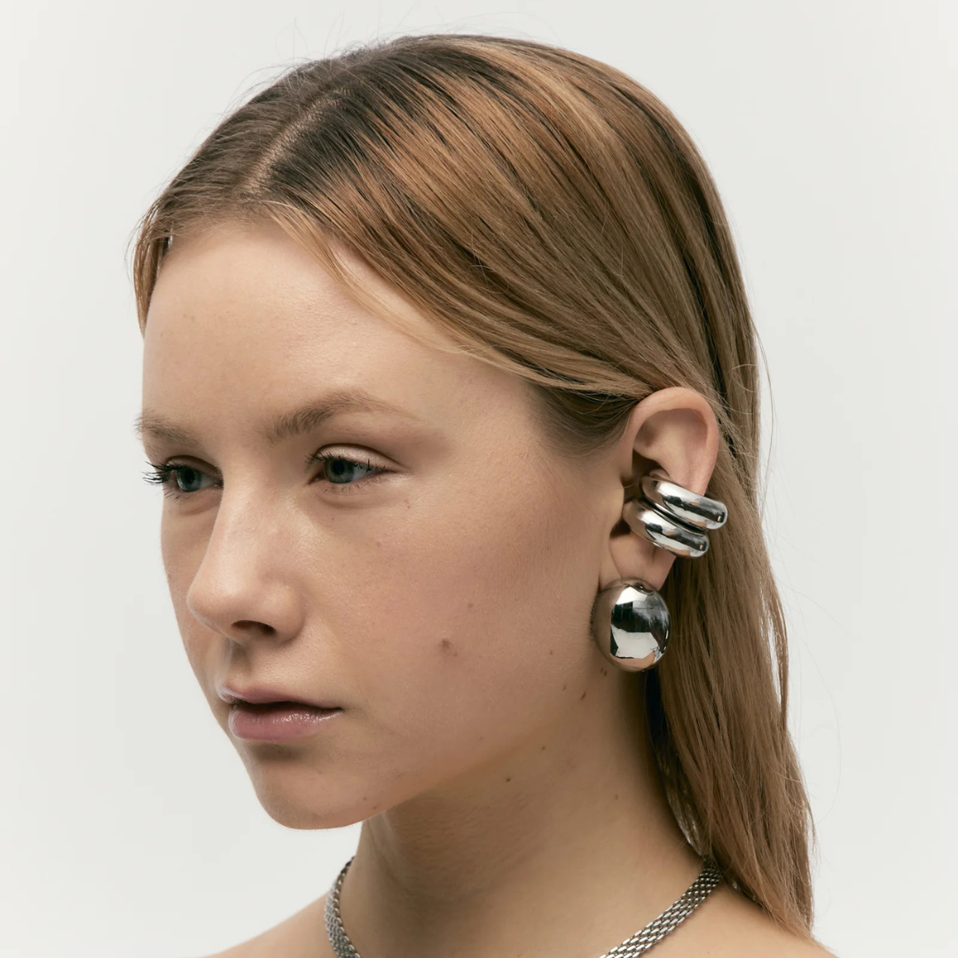 Set de Pendientes en Acero Inoxidable