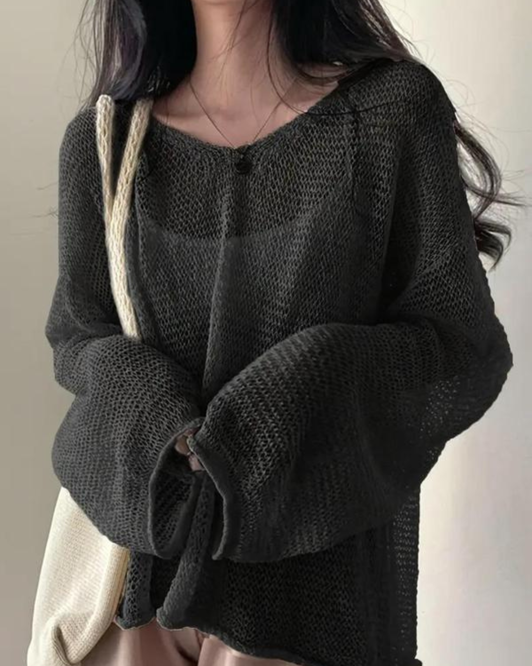 Jersey Oversize de Punto Ligero