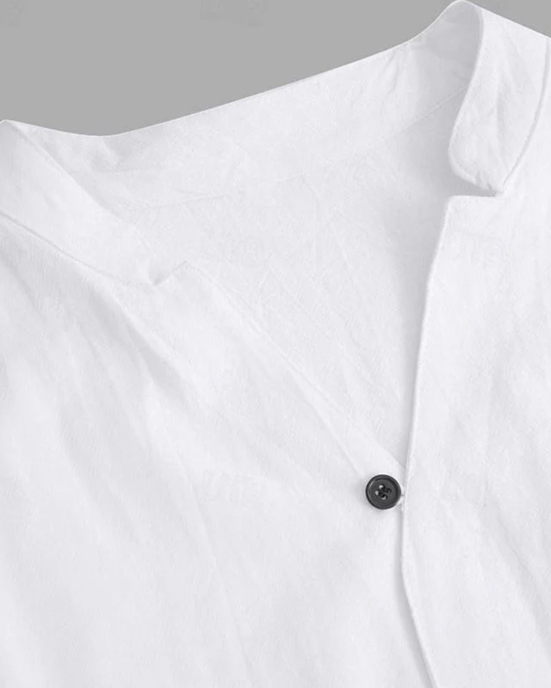 Conjunto de dos piezas en lino y algodón con mangas cortas®