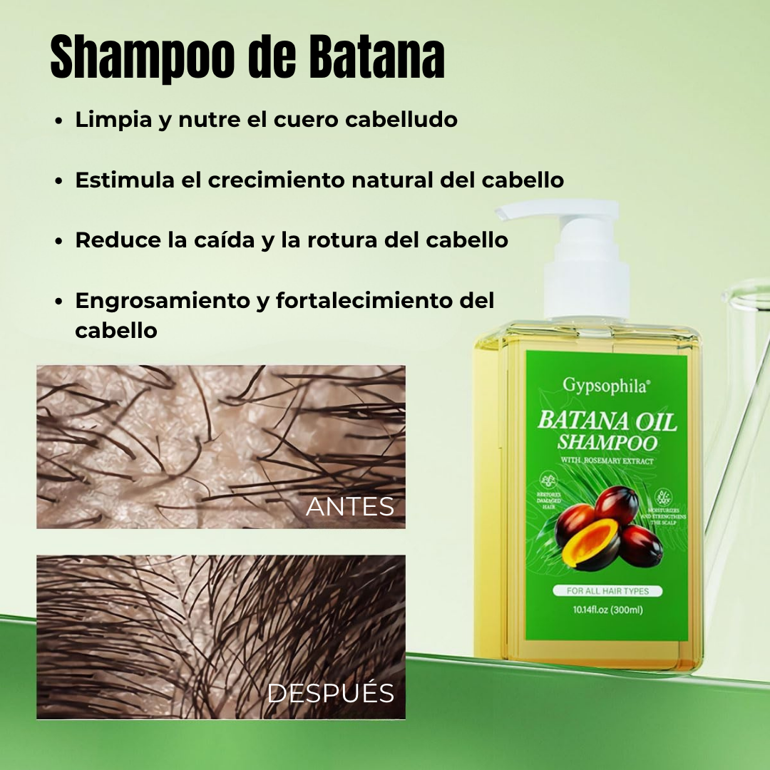Shampoo Nutritivo Con Aceite De Batana Y Romero 300 Ml