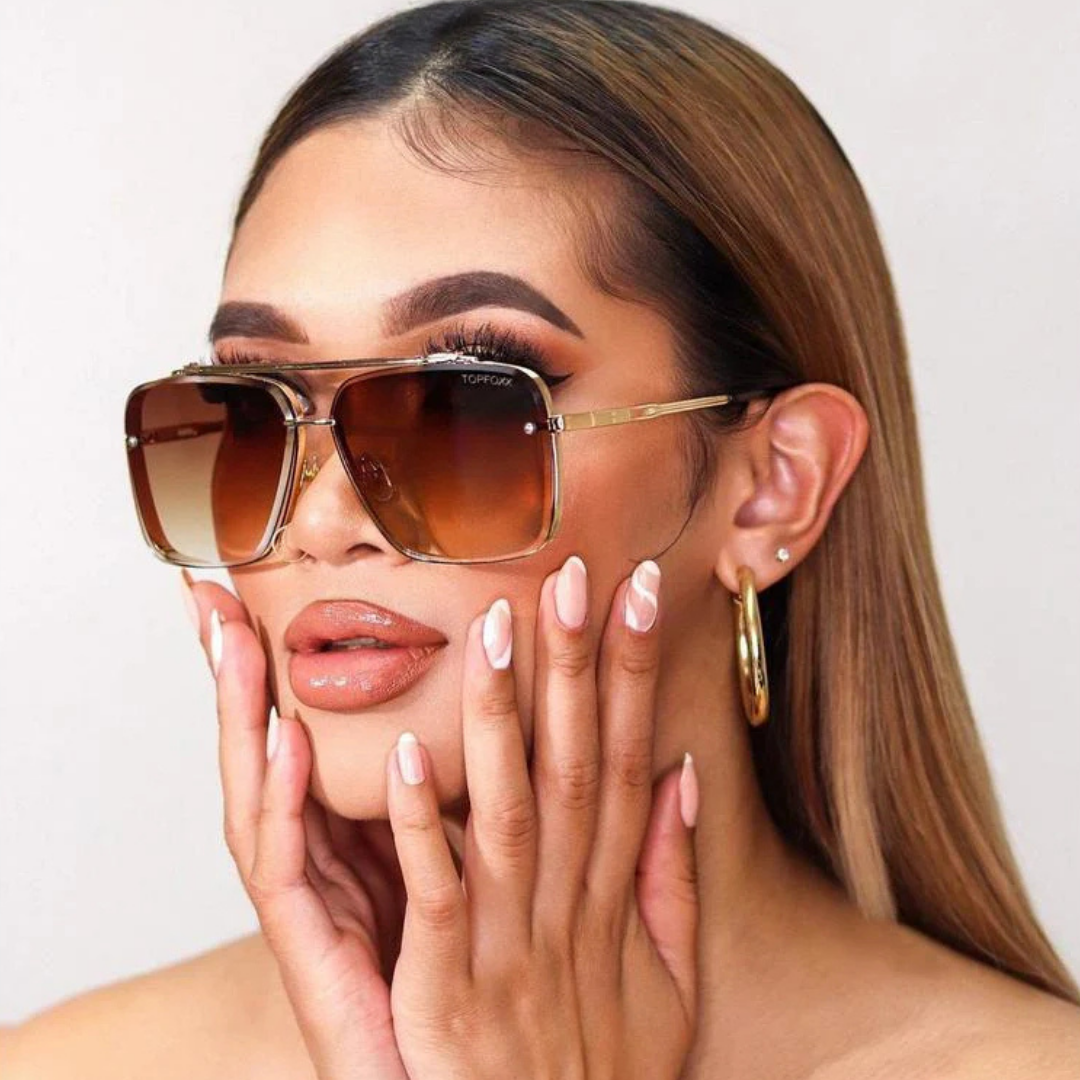 Gafas de sol retro degradadas con protección UV400 unisex®