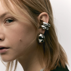 Set de Pendientes en Acero Inoxidable