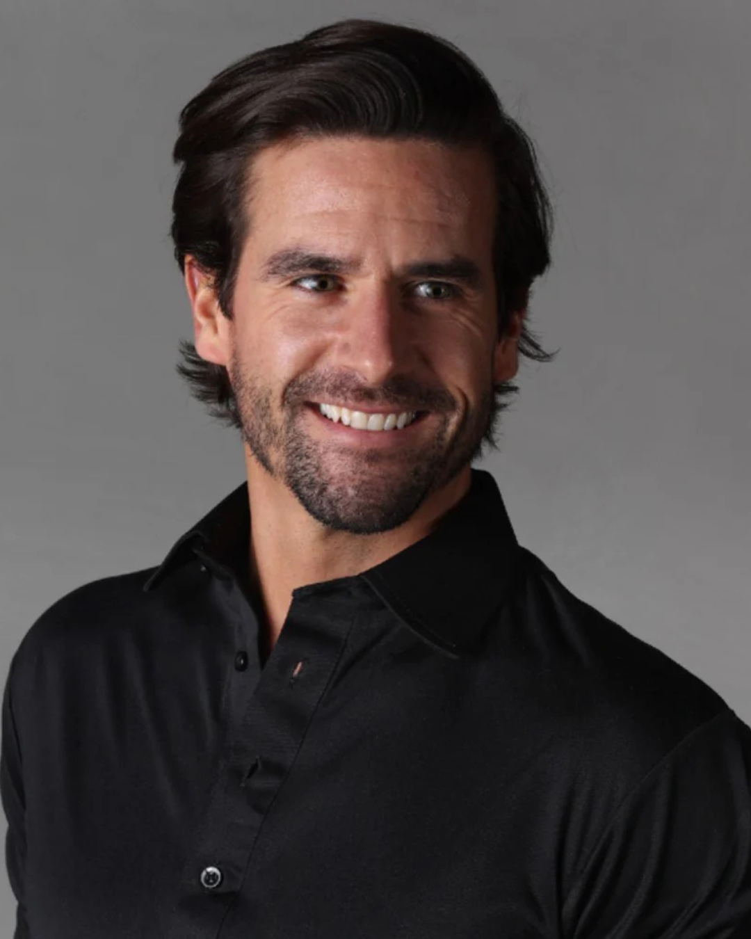 Polo Elástico de Cuello Semiabierto para Hombre (OFERTA 2X1)