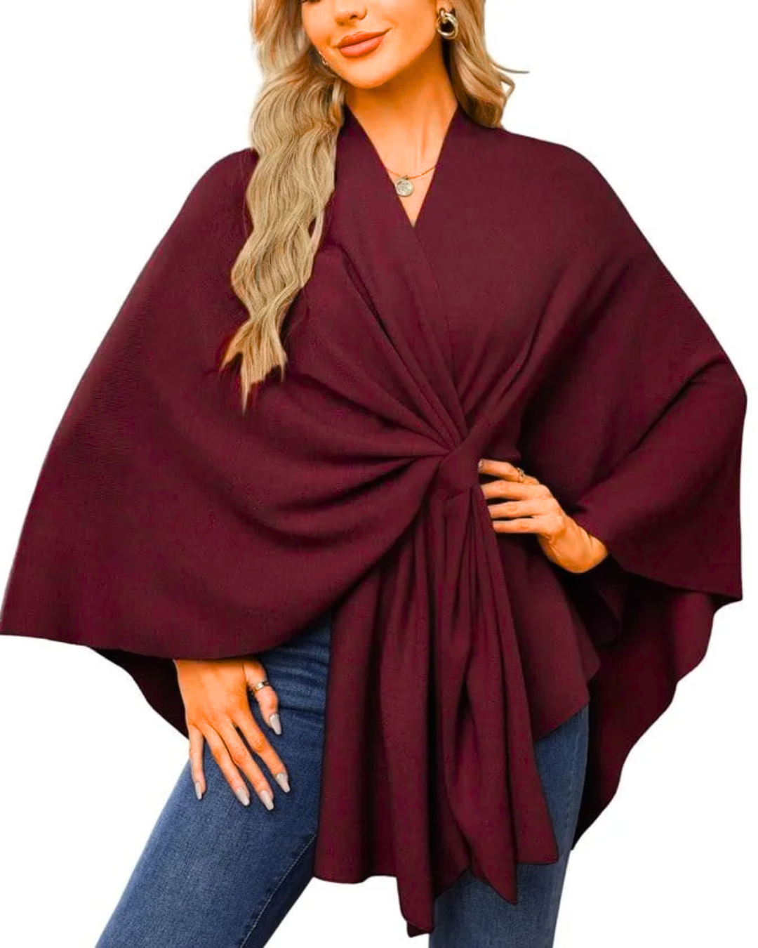 Poncho Elegante para Mujer®