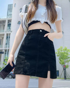 Falda Short Corta con Bolsillos Funcionales para Mujer