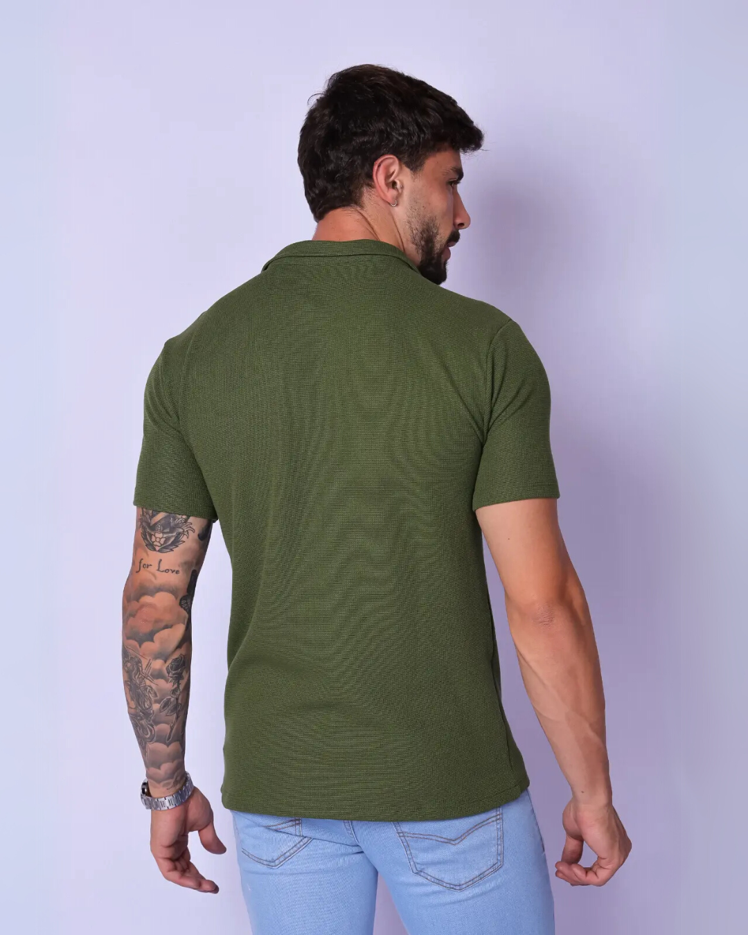 Polo de Hombre Manga Corta  Resistente y Funcional