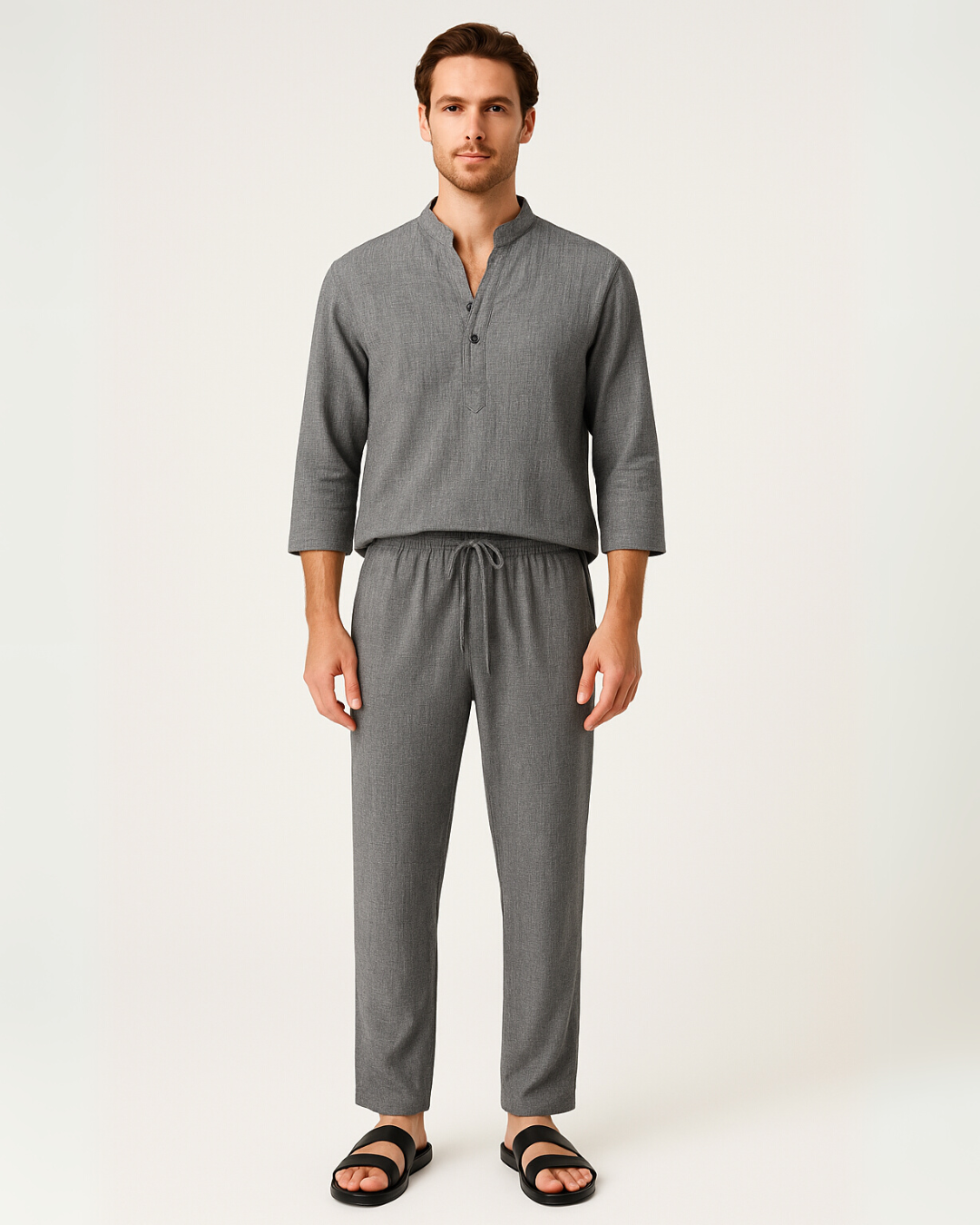 Set de Conjunto Casual de Lino para un Estilo con Elegancia y Frescura