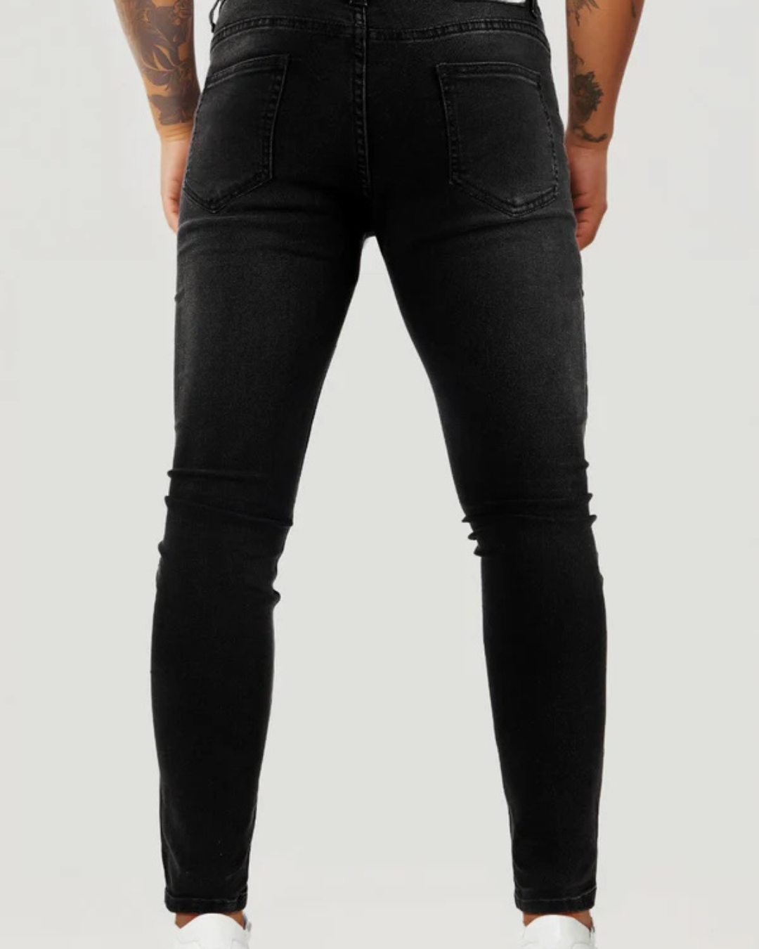 Pantalones vaqueros ajustados elásticos para hombre