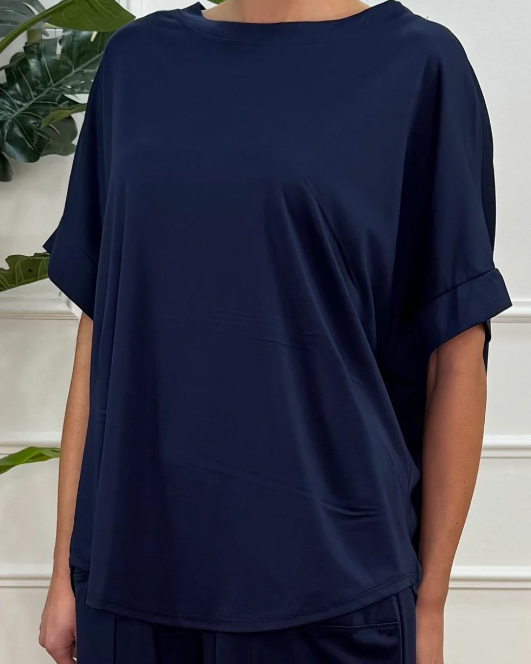 Conjunto de Camisa y Pantalón holgado para mujer