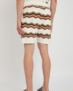 Conjunto de rayas de croché para hombre