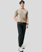 Polo de Manga Corta con tejido Elástico para Hombre