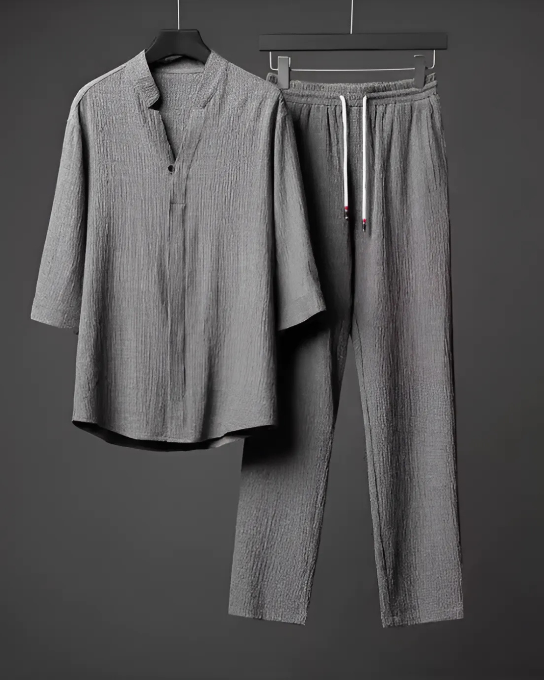 Set de Conjunto Casual de Lino para un Estilo con Elegancia y Frescura