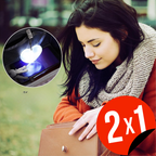 Luz Led Portátil en Forma de Corazón (OFERTA 2X1)