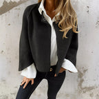 Chaqueta Corta de Estilo Elegante y Tacto Aterciopelado para Mujer®